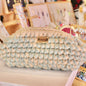 CLUTCH BAG VERDE CENIZO / BEIGE