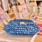CLUTCH AZUL PIZARRA / AZUL PETROLEO