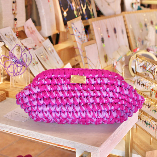 CLUTCH BAG VIOLETA / MAGENTA