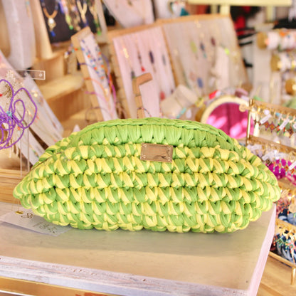 CLUTCH BAG KIWI / AMARILLO