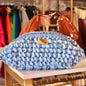 CLUTCH BAG AZUL PIZARRA / AZUL BABY